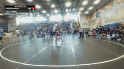 132 lbs Cons. Round 6 - Bryce Perry, Lake Highland Prep vs Jacob Rhodes, Mater Lakes