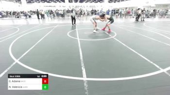 137 lbs Consi Of 8 #2 - Giovanni Adame, NM Royalty vs Nickolas Valencia, Juggernaut WC