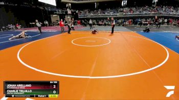 6A 106 lbs Cons. Round 2 - Charlie Trujillo, Austin Vandegrift vs Jonah Arellano, Pflugerville Weiss