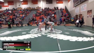 132 lbs Cons. Semi - Gage Gordon, Washington (Massillon) vs Jaxon Swank, Clear Fork