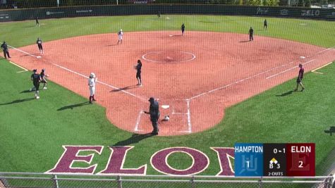 Replay: Hampton vs Elon - DH | Apr 20 @ 4 PM