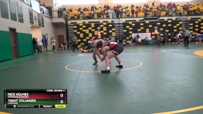 165 lbs Cons. Round 4 - Trent Zollinger, CHIPPEWA vs Nick Holmes, SPRINGFIELD(Akron)