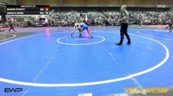 152 lbs Consi Of 8 #2 - Mason Stucky, Cornerstone Mat Club vs Angel'e Uribe, Yuba - Sutter RTC
