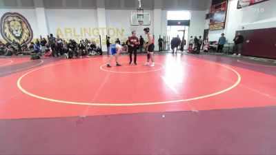 175 lbs Champ. Round 1 - Joey Cruz, Temescal Canyon vs Javier Martinez, Valley View