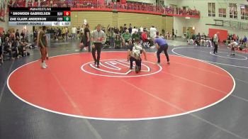 190 lbs Champ. Round 2 - Zae Clark Anderson, Evergreen vs Snowden Gabrielsen, Beaverton