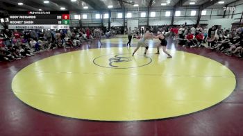215 lbs Round 1 (8 Team) - Rodney Sabin, Uintah vs Kody Richards, Bear River