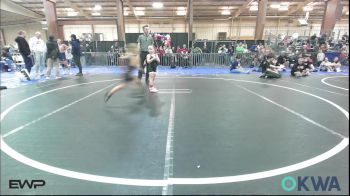 46-50 lbs Consolation - Wrenley Jackson, Shelton Wrestling Academy vs Eris Anderson, Comanche Takedown Club