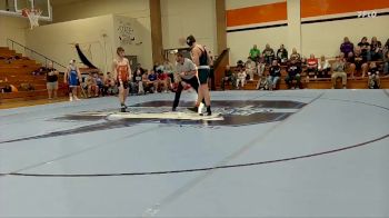 144 lbs Round 1 (6 Team) - Kooper Hankins, Ellis HS vs Will Symns, Highland-Doniphan West HS/Hiawatha HS/Troy HS