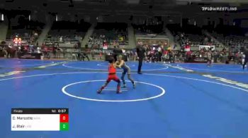 52 lbs Final - Cael Marcotte, Socal Grappling Club vs Jack Blair, Lincoln Jrhawks