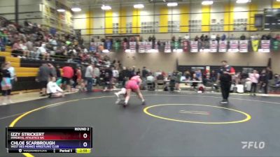 170 lbs Round 2 - Izzy Strickert, Immortal Athletics WC vs Chloe Scarbrough, West Des Moines Wrestling Club