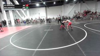 73 lbs Round Of 16 - Jay Hernandez, Madera WC vs Max Jaramillo, Manu WC