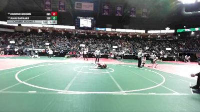 120 lbs Champ. Round 2 - Juan Barajas, XGWA vs Hunter Moore, NWA3
