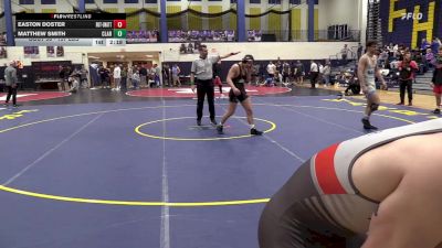 157 lbs Round Of 16 - Easton Doster, Rutgers-Unattached vs Matthew Smith, Clarion