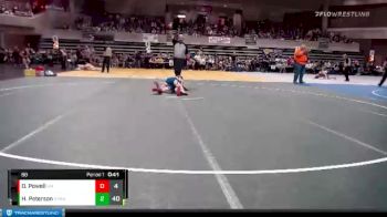 88 lbs Semis & 1st Wrestleback (8 Team) - Hunter Peterson, STMA vs Oliver Powell, Kasson-Mantorville