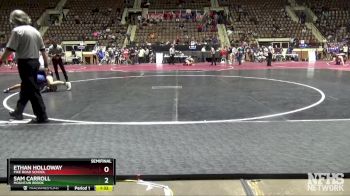 6A 190 lbs Semifinal - Sam Carroll, Mountain Brook vs Ethan Holloway, Pike Road School