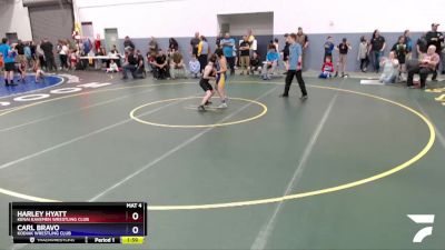 82 lbs Rr1 - Carl Bravo, Kodiak Wrestling Club vs Harley Hyatt, Kenai Kavemen Wrestling Club