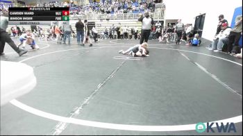 49 lbs Semifinal - Camden Ward, Weatherford Youth Wrestling vs Jenson Inger, Powerhouse Gold