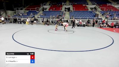 157 lbs Cons 64 #2 - Dominick Larraga, NE vs Ronan O'Keeffe, GA