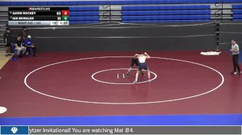125 lbs Semifinal - Ian Morales, Marymount University vs Gavin Rockey, Wisconsin Eu Claire