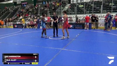 187 lbs Quarterfinal - Sam Harrington, PA vs Tyrus Alley, MO