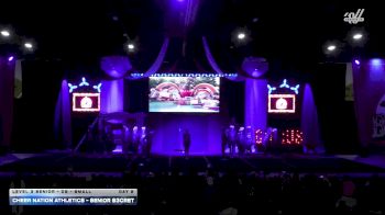 Cheer Nation Athletics - SENIOR S3CRET [2025 L3 Senior - D2 - Small Day 2] 2025 ASC Battle Under the Big Top Grand Nationals