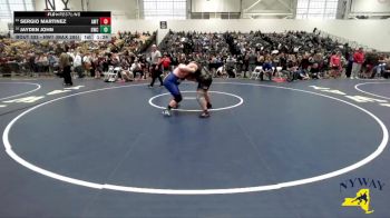 Champ. Round 1 - Sergio Martinez, Amsterdam Wrestling Team vs Jayden John, Gowanda Wrestling Club