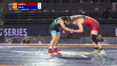 50 kg Semifinal - Alyssa Lampe, USA vs Meng Fan, CHN