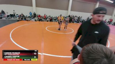 86-90 lbs Round 2 - Tyson Crowsey, Apex Grappling Academy vs William Sallaway, Prosper Talons Wrestling