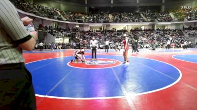 135 lbs Champ. Round 1 - ELLA HUGHES, Jefferson vs Ri Clements, Tift County