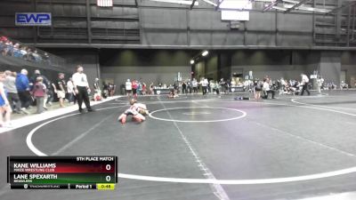 73 lbs 5th Place Match - Lane Spexarth, Brawlers vs Kane Williams, Maize Wrestling Club