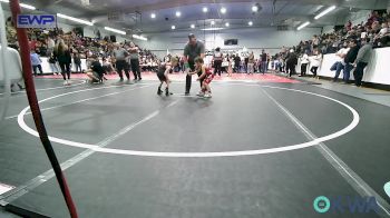 38-40 lbs Quarterfinal - Colton Contreras, R.A.W. vs Hudson Teel, Sperry Wrestling Club