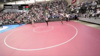 3A 145 lbs Quarterfinal - Courtney Mecham, Grantsville vs Karissah Haymore, Canyon View