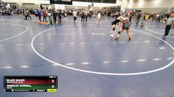 190 lbs Cons. Round 3 - Rebekah Sorrell, Texas vs Blake Baker, Spartan Mat Club