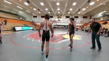 126 lbs Round 5 (6 Team) - Kade Garcia, Worland High School vs Nate Paulson, Jackson