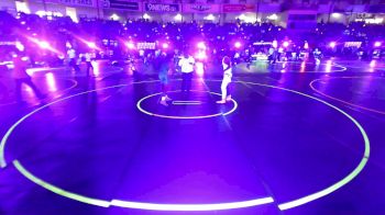 156 lbs Round Of 16 - Michael Valencia Jr., Nebraska Boyz vs Henry Fuentes, Cache La Poudre Middle School