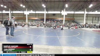 75 lbs Quarterfinal - Cara Burrup, Fruitland Girls vs Hartley Sanchez, Legacy Wrestling Girls