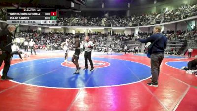 132-6A Quarterfinal - Isaac Santos, Camden County vs Quintarious Mitchell, Colquitt County