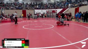 106 lbs Cons. Round 4 - Aiden Woods, Franklin Wrestling Club vs Talon Jessup, Columbus East