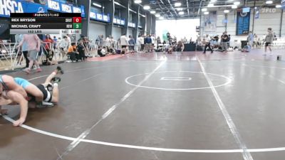 152 lbs Round Of 16 - Rex Bryson, Team Shutt Mutts vs Michael Craft, Revival Orange