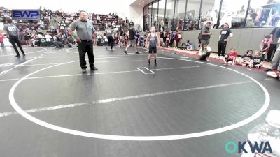 67-70 lbs Rr Rnd 1 - Jaxson Dilbeck, Woodland Wrestling Club vs Dj Reeves, Midwest City Bombers Youth Wrestling Club