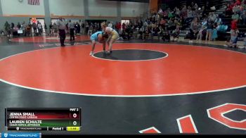 G-30 lbs Round 1 - Lauren Schulte, Cedar Rapids Jefferson vs Jenna Small, Center Point-Urbana