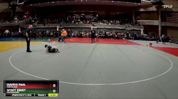 50 lbs Champ. Round 1 - Wyatt Ebnet, Holdingford vs Mavryk Pahl, Pine Island