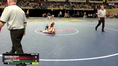 113-2A/1A Quarterfinal - Brayden Polly, Eastern Technical vs Landen Vercoe, Huntingtown