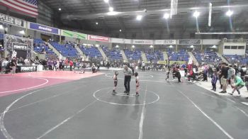 43 lbs Round Of 16 - Daniel Yarmon, Denver North vs Luciano Hernandez, Fort Lupton Bluedevils