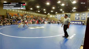 130 lbs Semifinals (16 Team) - Isabella Varney, Buchanan vs Navaeh Arredondo, Sanger