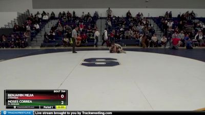 126 lbs 7th Place Match - Moses Correa, El Dorado vs Benjamin Mejia, Etiwanda