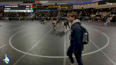 215 lbs Champ. Round 1 - Charlie Hemmer, Waukee Northwest vs JJ Reed, Staley