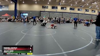 92 lbs Round 3 (8 Team) - Manuel Cacoilo, Daniel Cormier WA vs Brady Sher, PitBull Terps