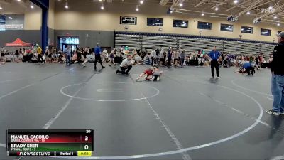 92 lbs Round 3 (8 Team) - Manuel Cacoilo, Daniel Cormier WA vs Brady Sher, PitBull Terps