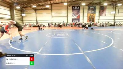 285 lbs Round Of 32 - William Hotaling, NY vs Lane Catlin, WY